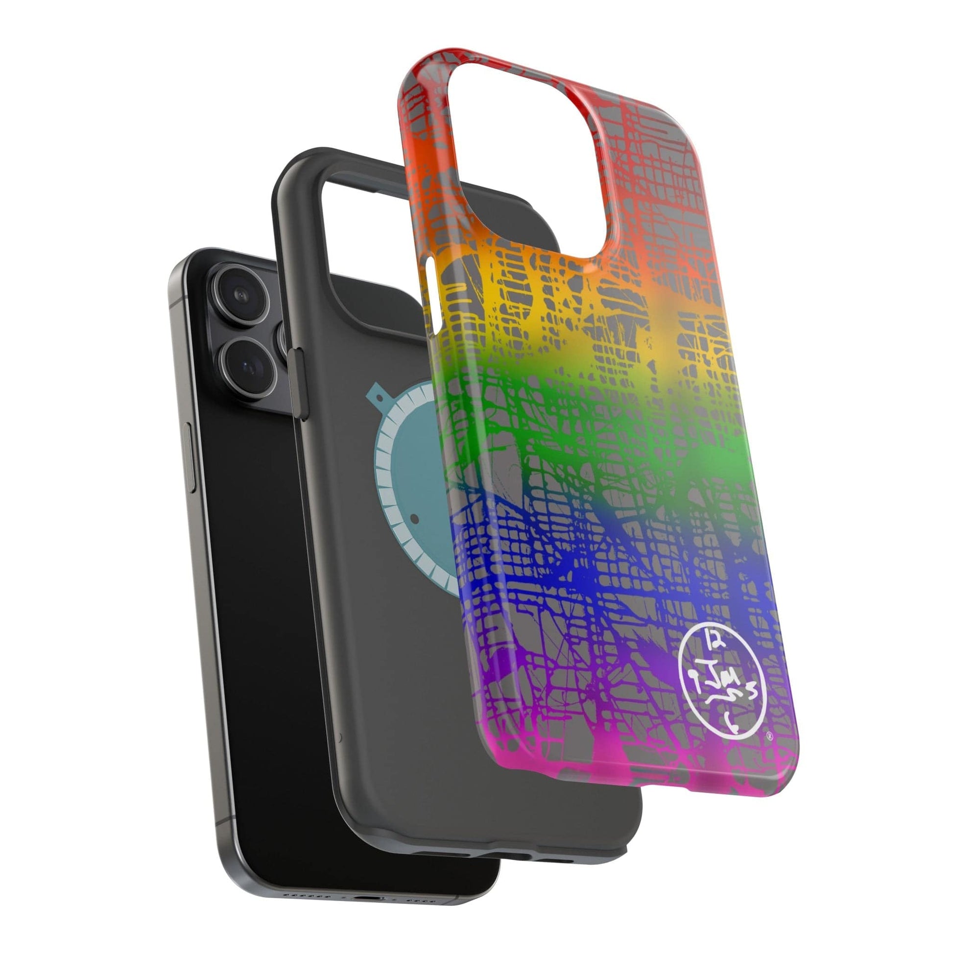 Rainbow Matrix by Jumper Maybach® - MagSafe Tough Cases - Jumper Maybach