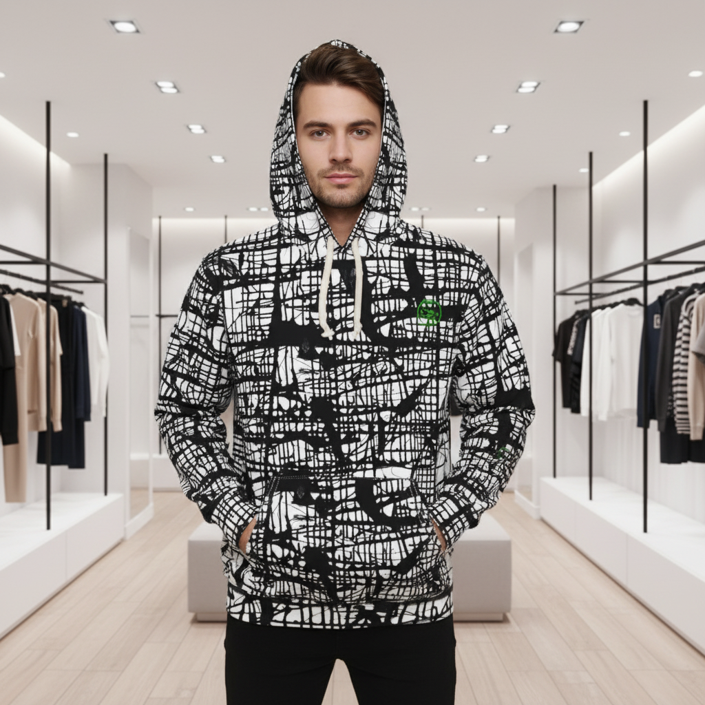 Dark Matrix by Jumper Maybach® - UNISEX Pullover Hoodie - Jumper Maybach