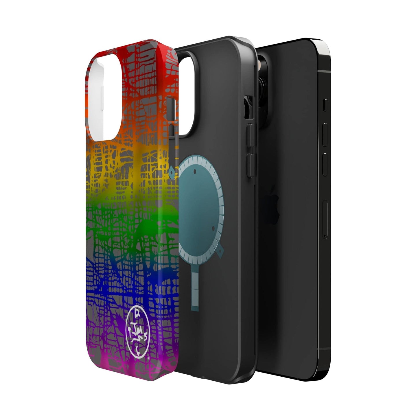 Rainbow Matrix by Jumper Maybach® - MagSafe Tough Cases - Jumper Maybach