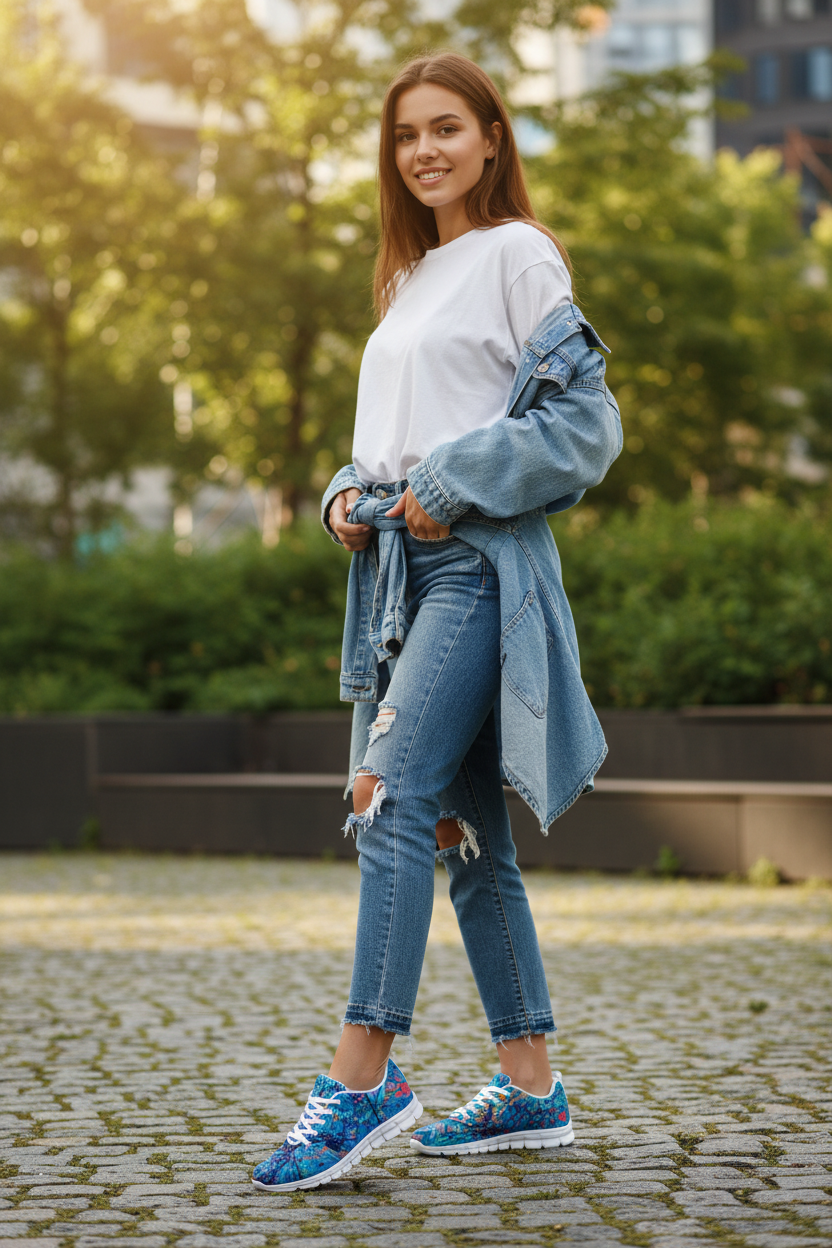 Harbor of Future Dreams Athletic Shoe by Jumper Maybach®  MEN/WOMEN