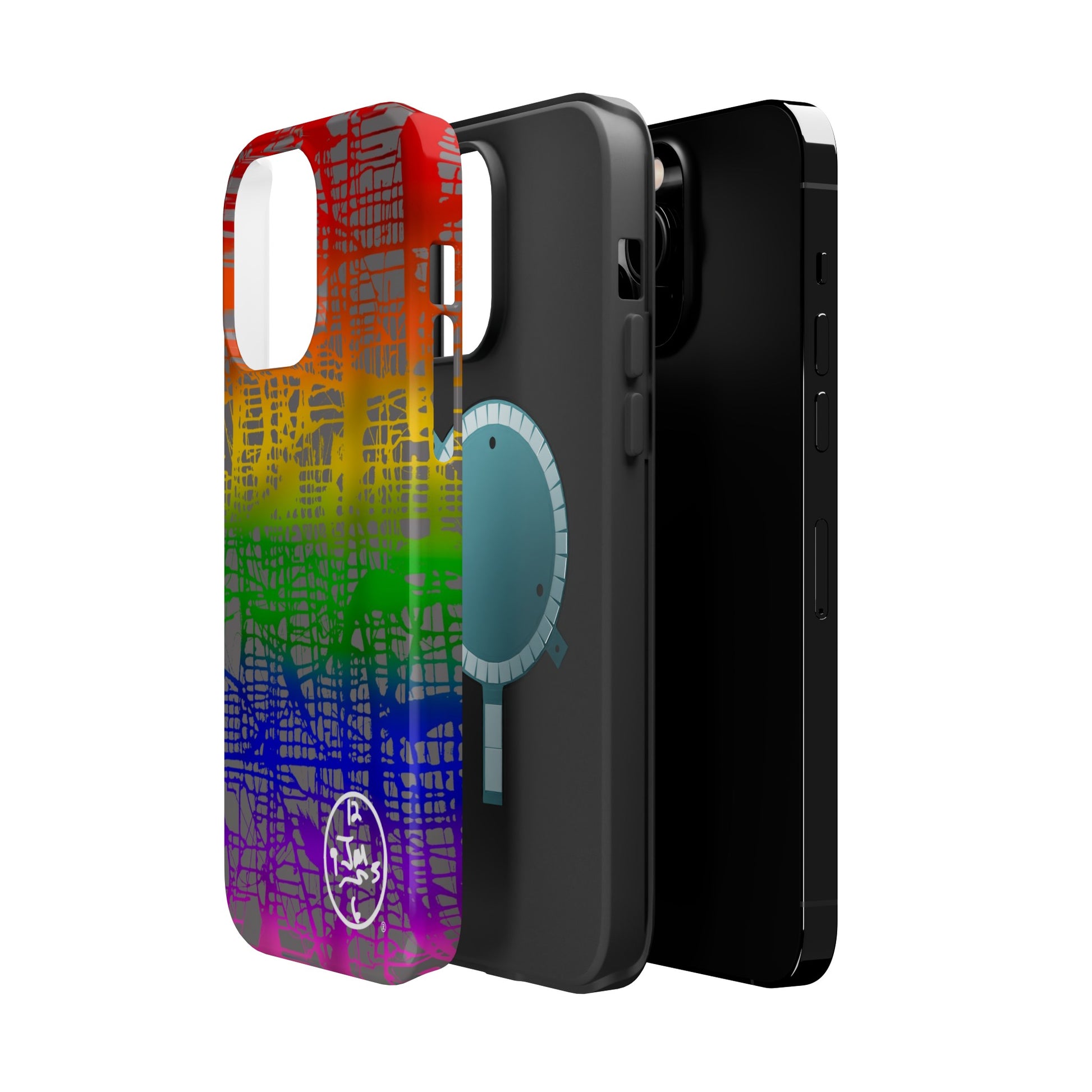 Rainbow Matrix by Jumper Maybach® - MagSafe Tough Cases - Jumper Maybach