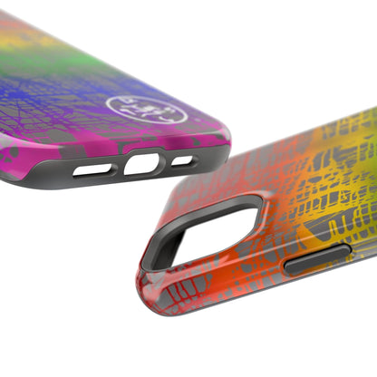 Rainbow Matrix by Jumper Maybach® - MagSafe Tough Cases - Jumper Maybach