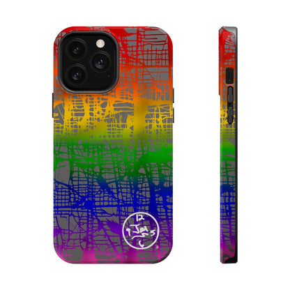 Rainbow Matrix by Jumper Maybach® - MagSafe Tough Cases - Jumper Maybach