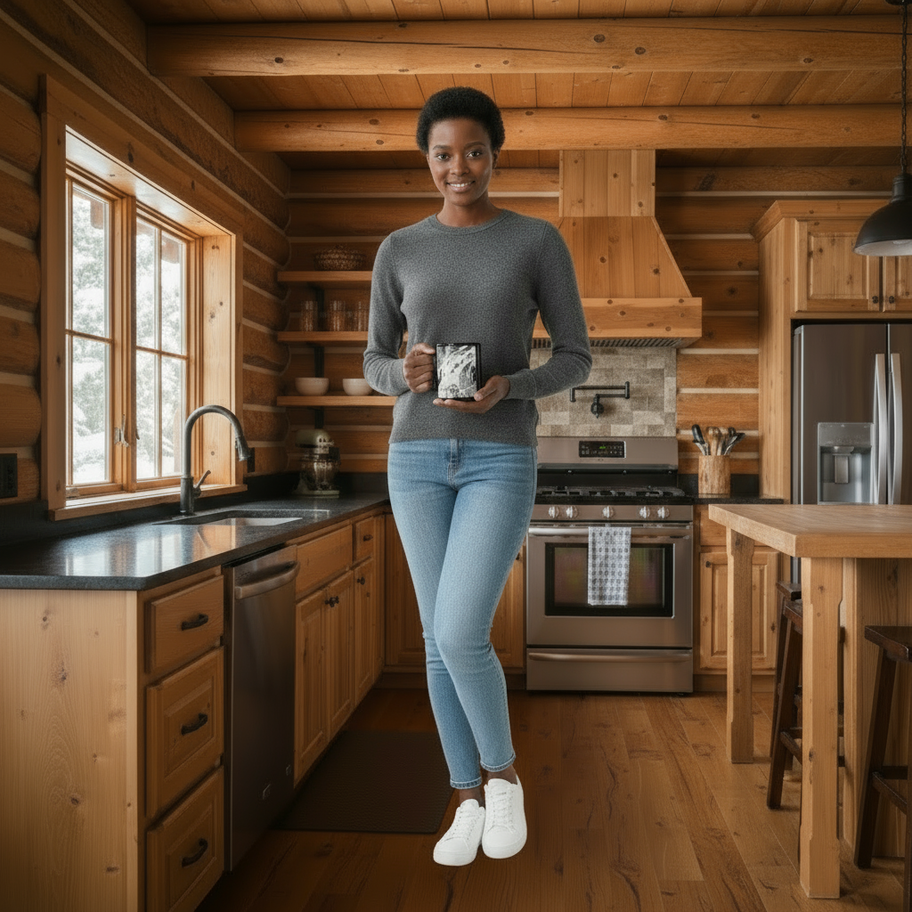 Awakening 15oz Black Mug by Jumper Maybach®