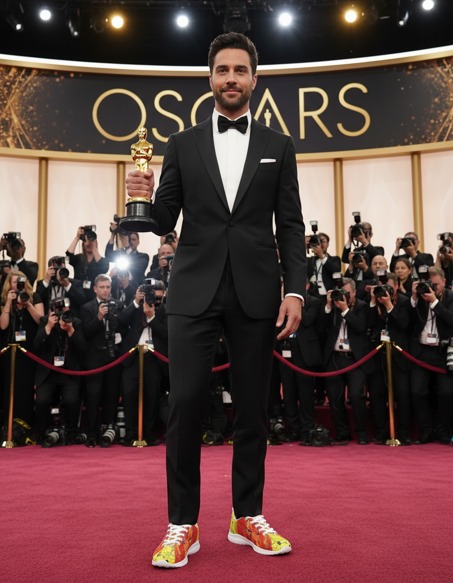 Red Rocket Men's Athletic Shoe by Jumper Maybach® - Jumper Maybach