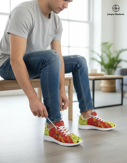 Red Rocket Men's Athletic Shoe by Jumper Maybach® - Jumper Maybach