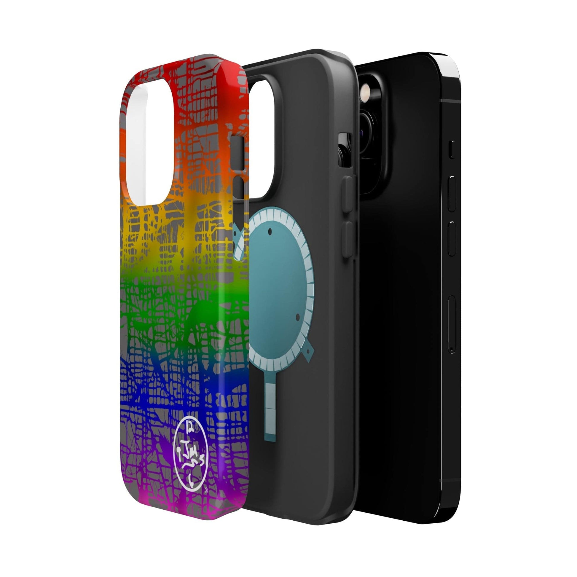 Rainbow Matrix by Jumper Maybach® - MagSafe Tough Cases - Jumper Maybach