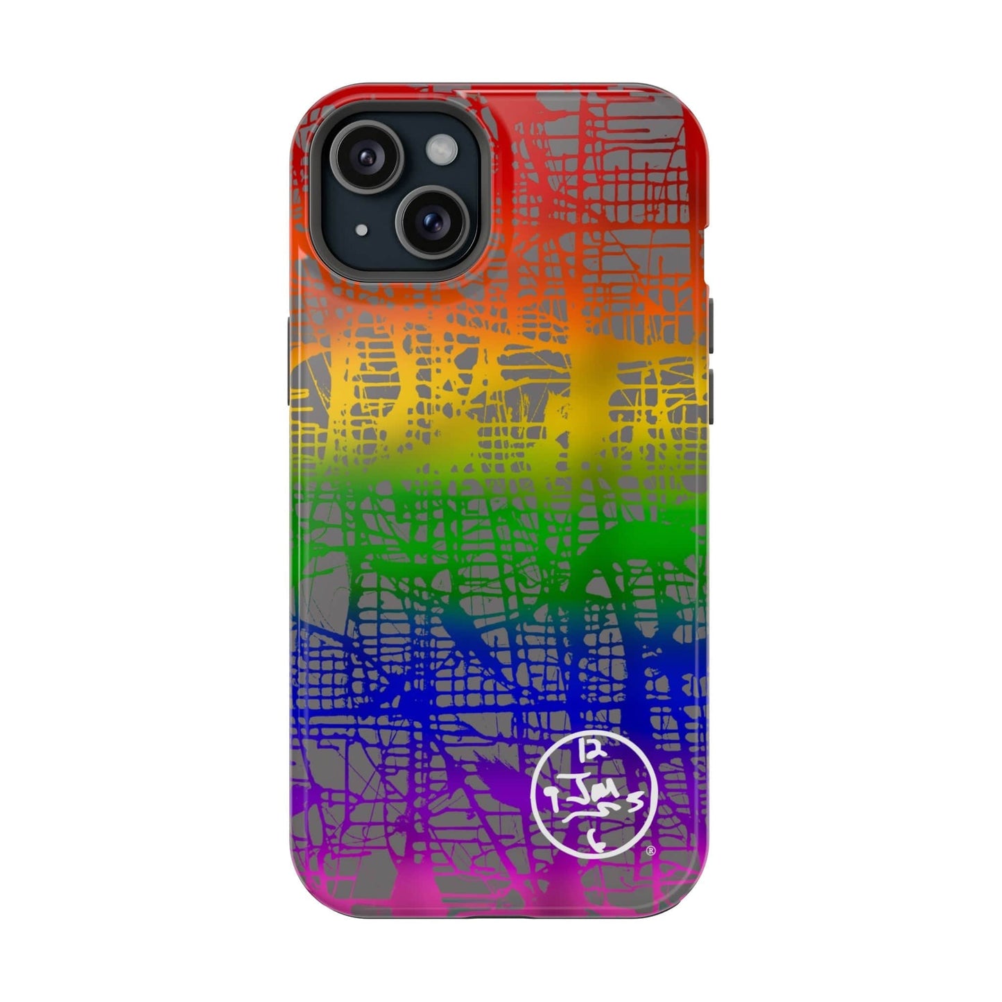 Rainbow Matrix by Jumper Maybach® - MagSafe Tough Cases - Jumper Maybach