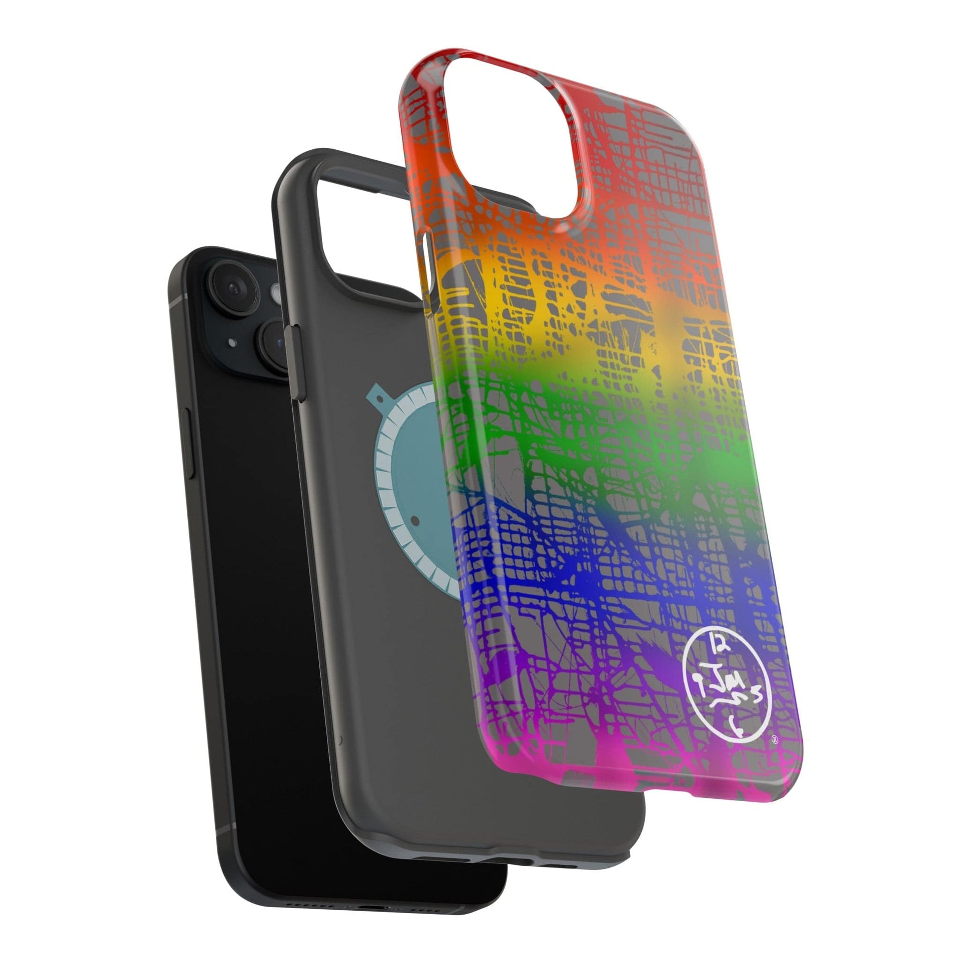 Rainbow Matrix by Jumper Maybach® - MagSafe Tough Cases - Jumper Maybach