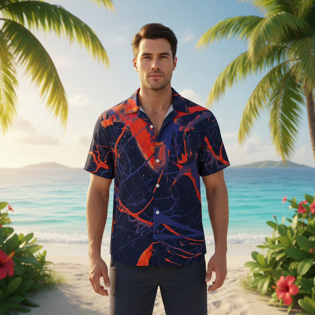 New Galaxy Resort Shirt by Jumper Maybach® - Jumper Maybach