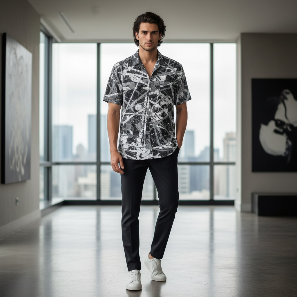 Nocturne Noir Resort Unisex Shirt by Jumper Maybach®