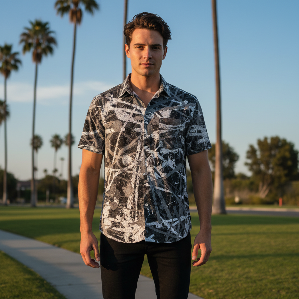 Nocturne Noir Resort Unisex Shirt by Jumper Maybach®