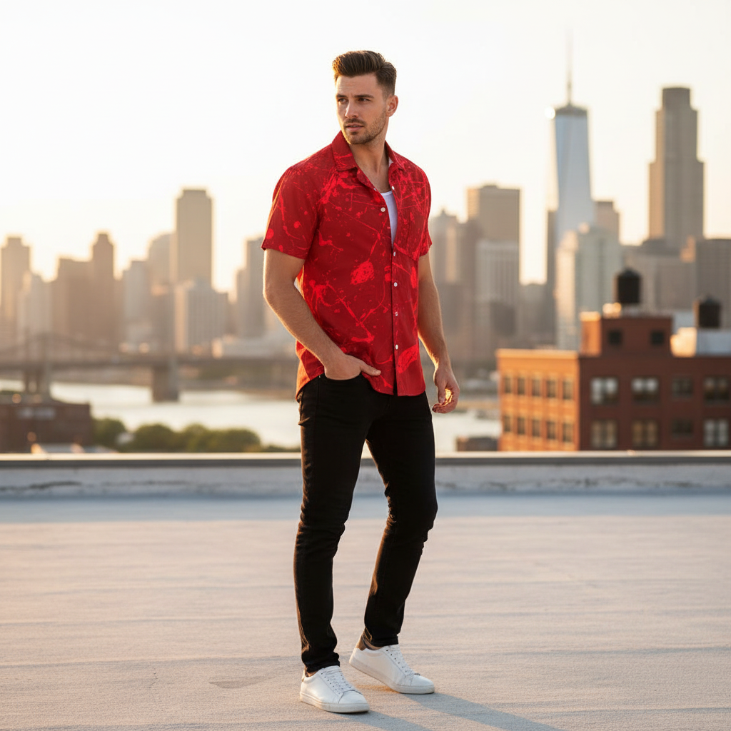Life on Mars Resort Unisex Shirt by Jumper Maybach®