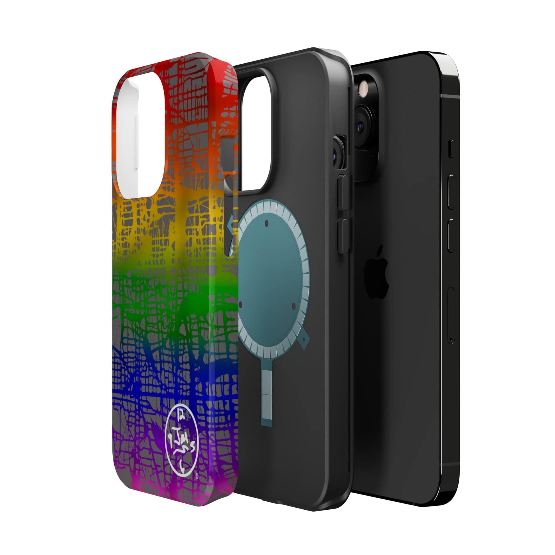 Rainbow Matrix by Jumper Maybach® - MagSafe Tough Cases - Jumper Maybach