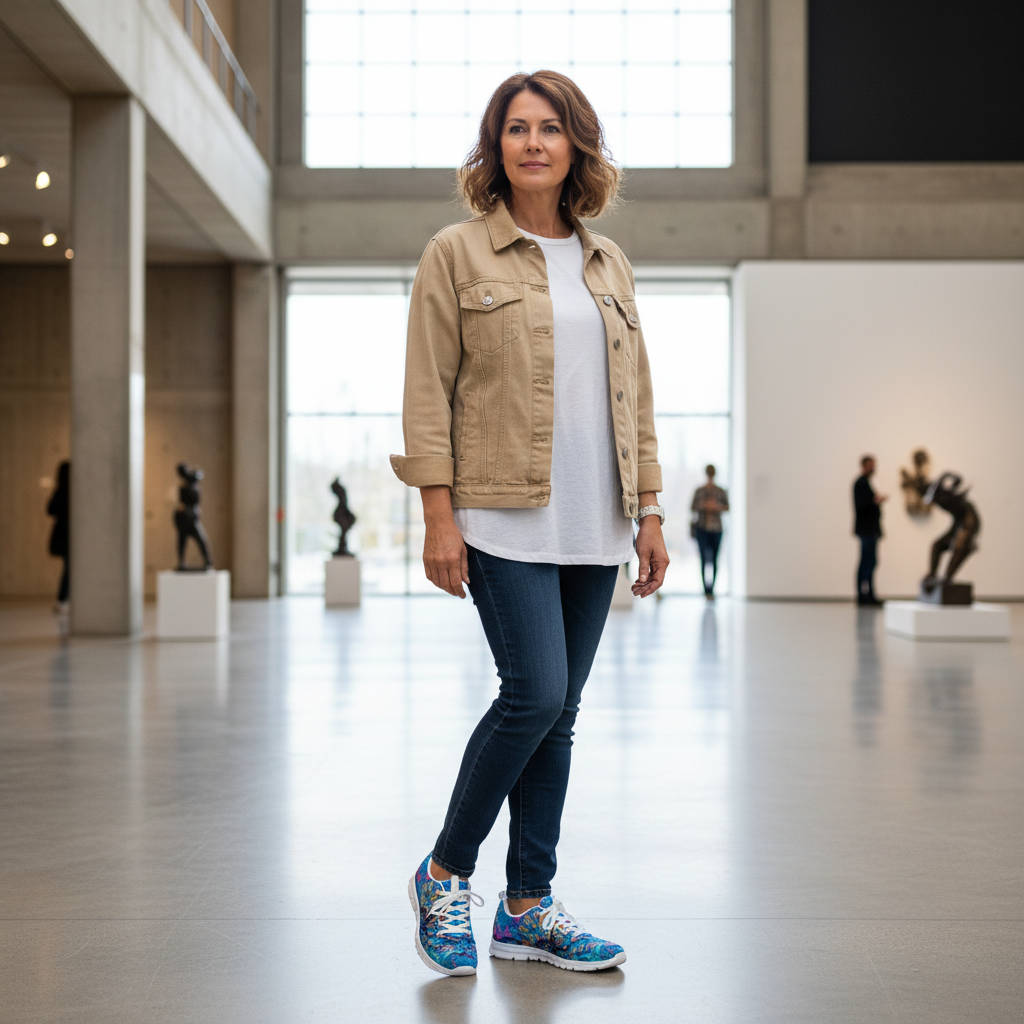 Harbor of Future Dreams Athletic Shoe by Jumper Maybach®  MEN/WOMEN