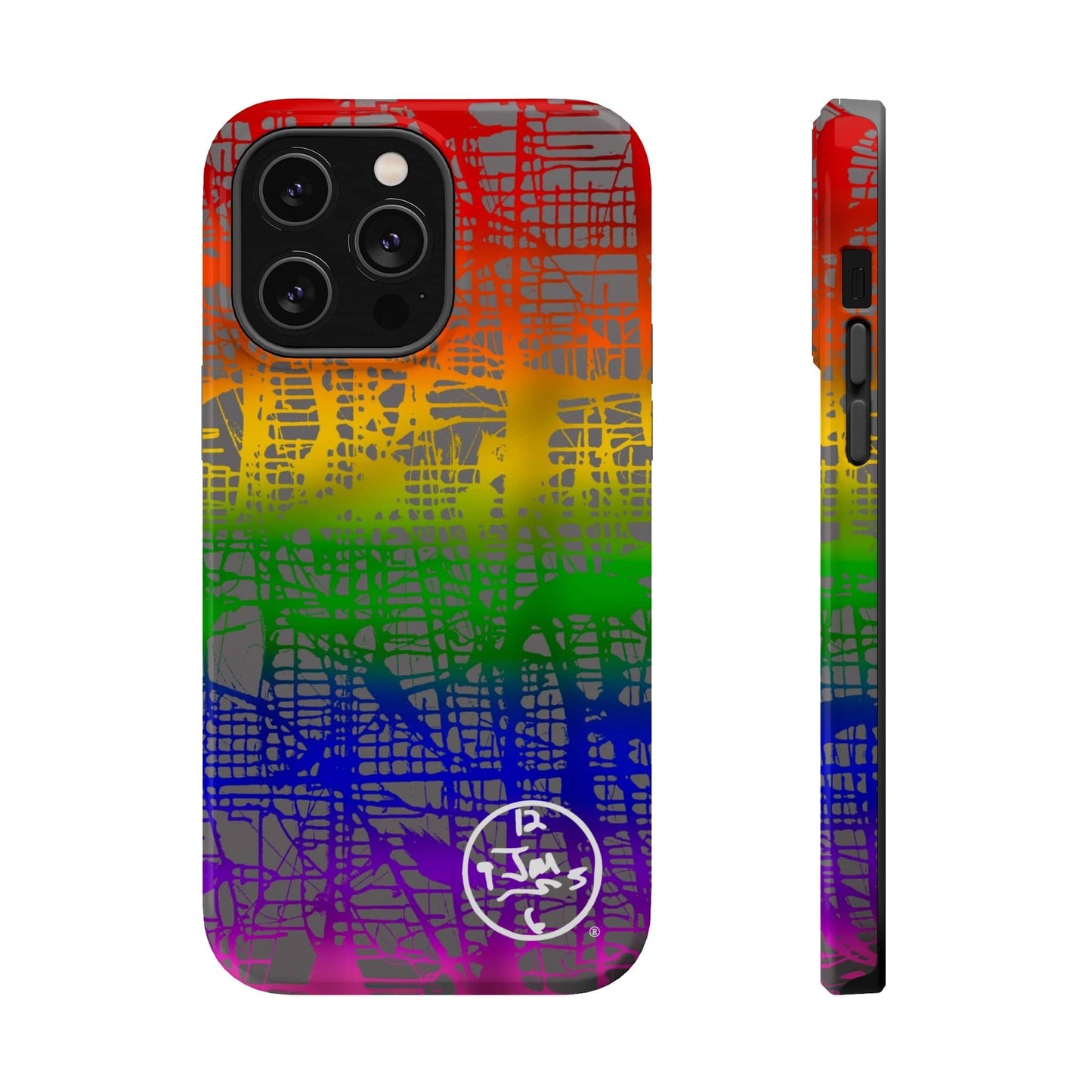 Rainbow Matrix by Jumper Maybach® - MagSafe Tough Cases - Jumper Maybach