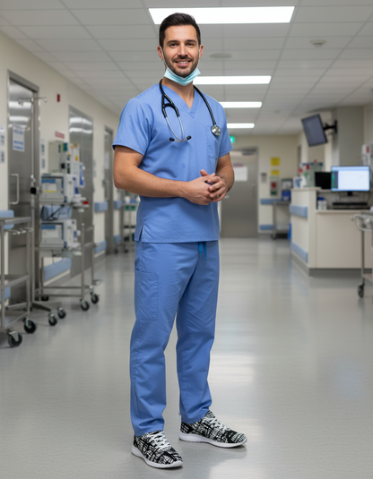 Dark Matrix Men's Athletic Shoe  by Jumper Maybach® - Jumper Maybach