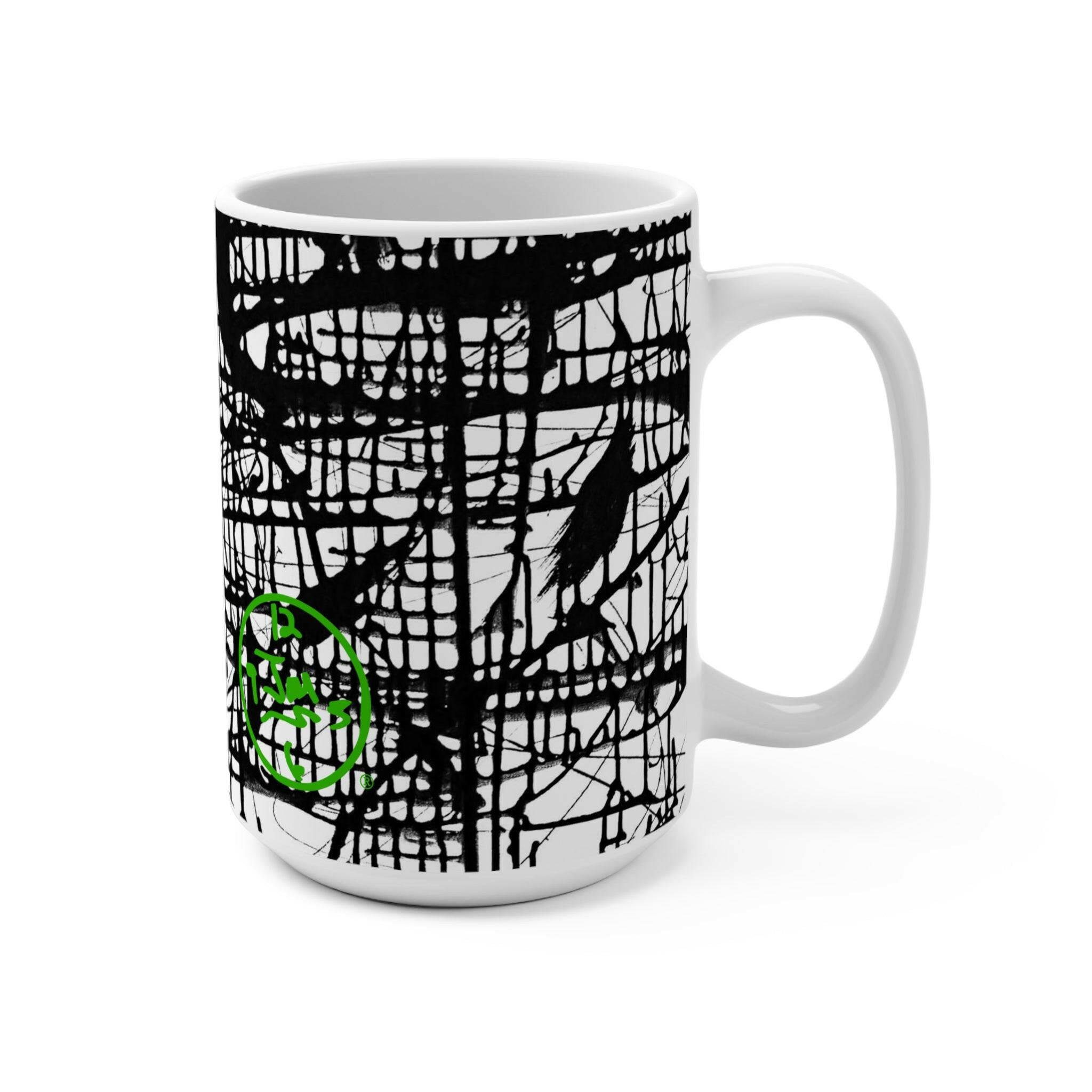 Dark Matrix Mug 15oz by Jumper Maybach® | Jumper Maybach