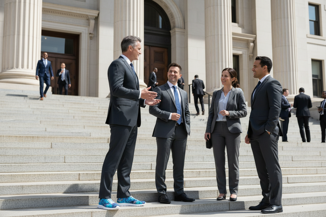 Harbor of Future Dreams Athletic Shoe by Jumper Maybach®  MEN/WOMEN