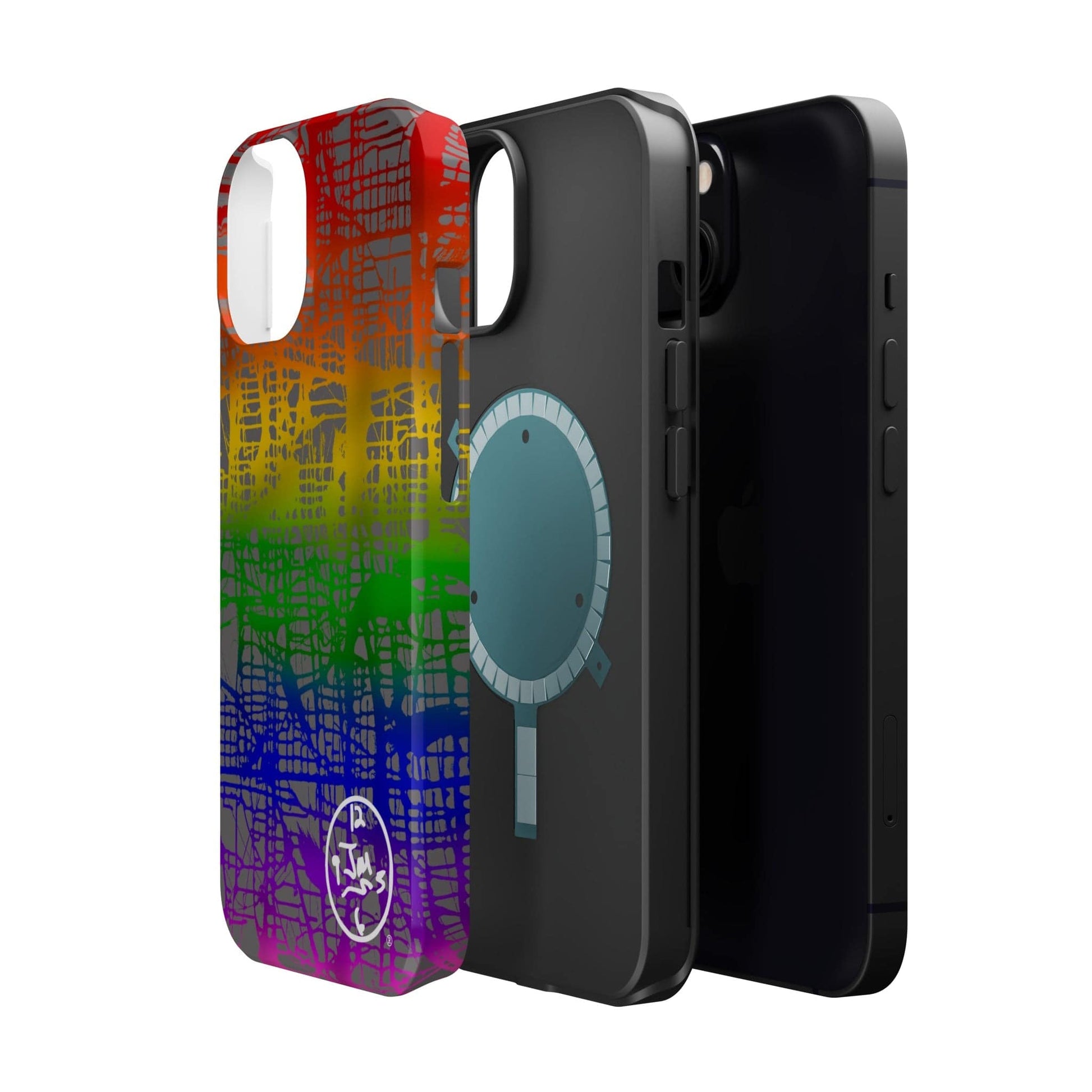 Rainbow Matrix by Jumper Maybach® - MagSafe Tough Cases - Jumper Maybach