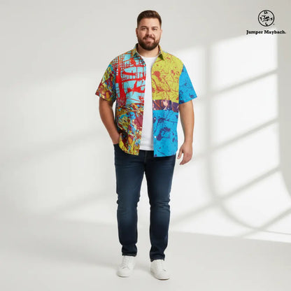 Bravo! Bravo! PLUS SIZE Resort UNISEX Shirt by Jumper Maybach®