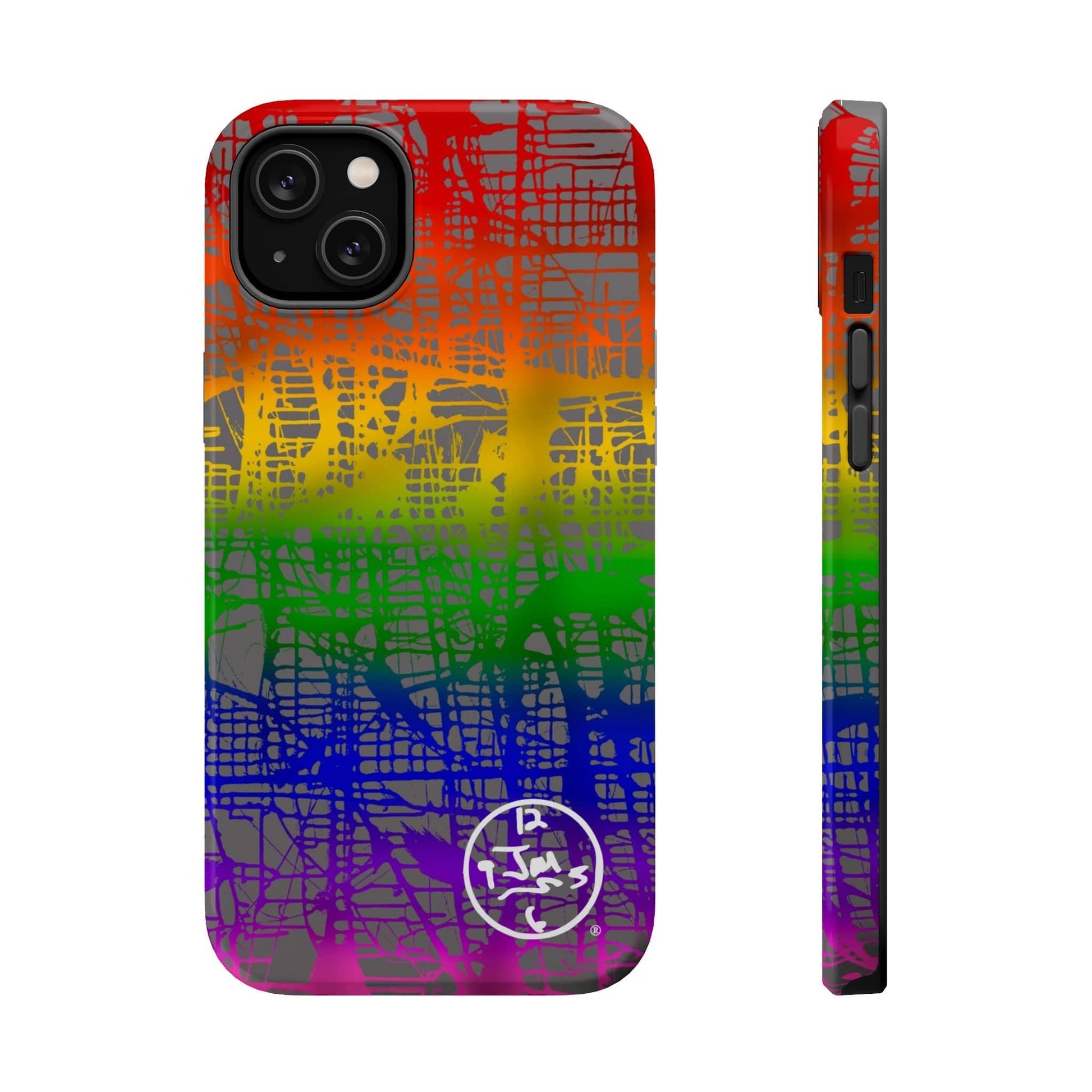 Rainbow Matrix by Jumper Maybach® - MagSafe Tough Cases - Jumper Maybach