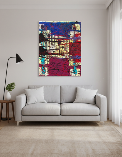 Abstract Man - Original Painting