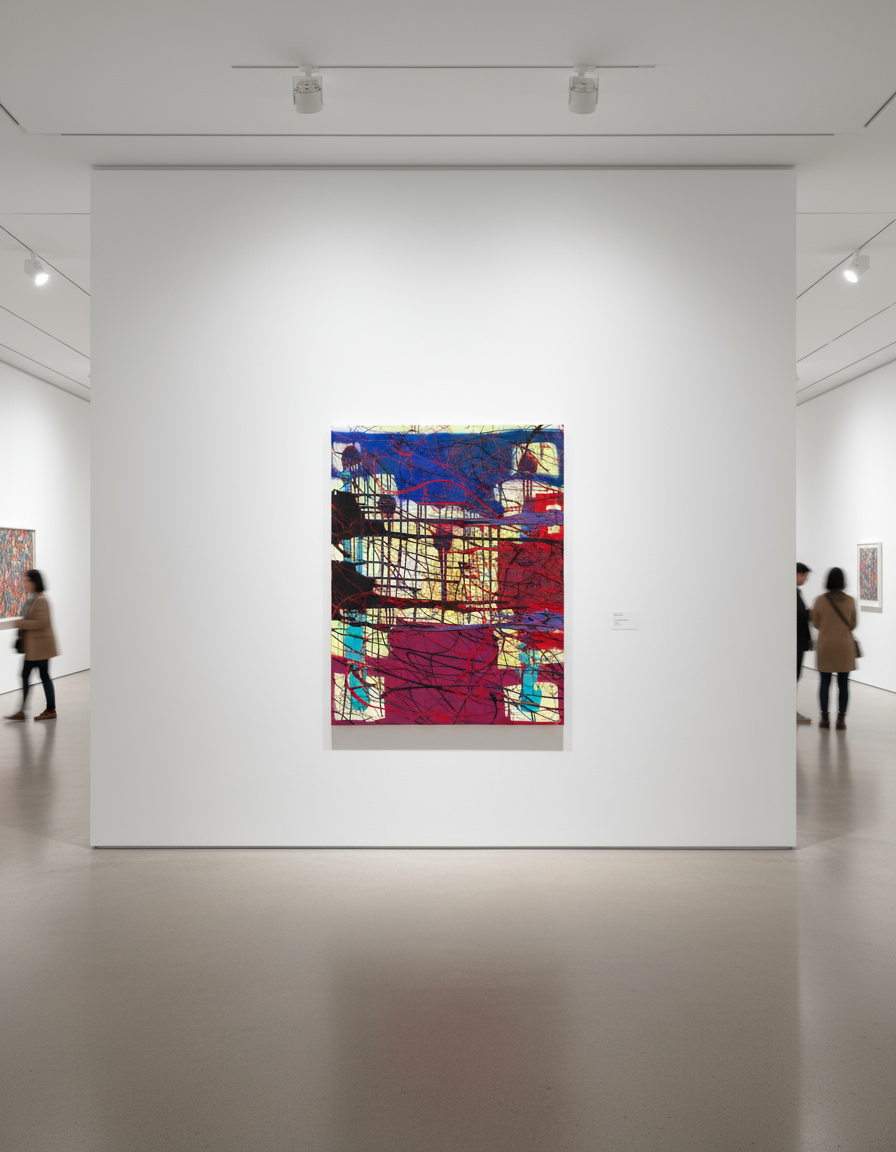 Abstract Man - Original Painting