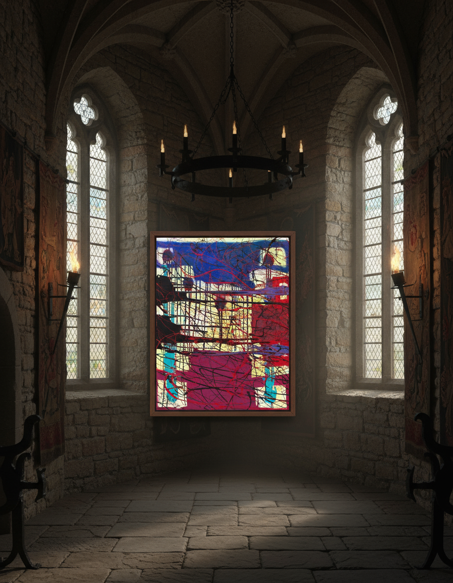 Abstract Man - Original Painting