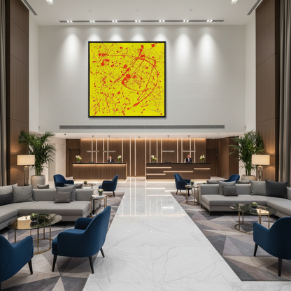 Aliens Among Us  (Print on Canvas)