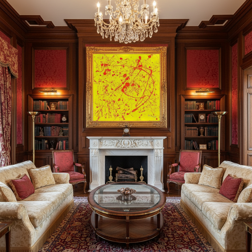 Aliens Among Us  (Print on Canvas)