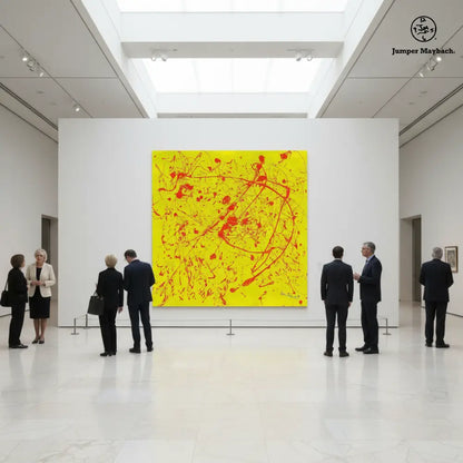 Aliens Among Us  (Print on Canvas) - Jumper Maybach