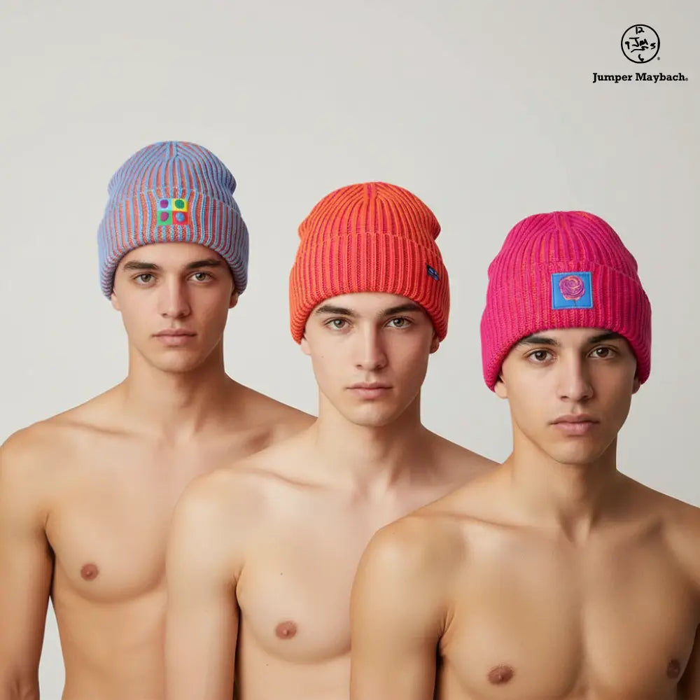 JM x BL COSMIC COLOR CONTRAST HAT | TANGERINE - Jumper Maybach