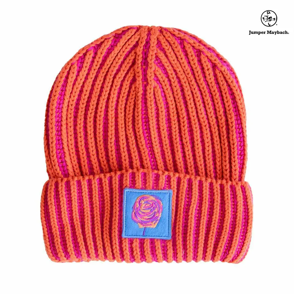 JM x BL COSMIC COLOR CONTRAST HAT | TANGERINE - Jumper Maybach