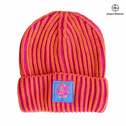 JM x BL COSMIC COLOR CONTRAST HAT | TANGERINE - Jumper Maybach