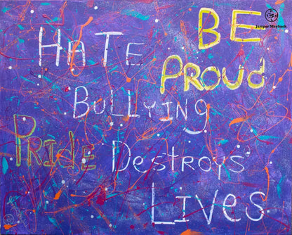 Be Proud #2 - Original Painting - Jumper Maybach