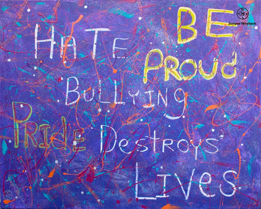 Be Proud #2 - Original Painting - Jumper Maybach