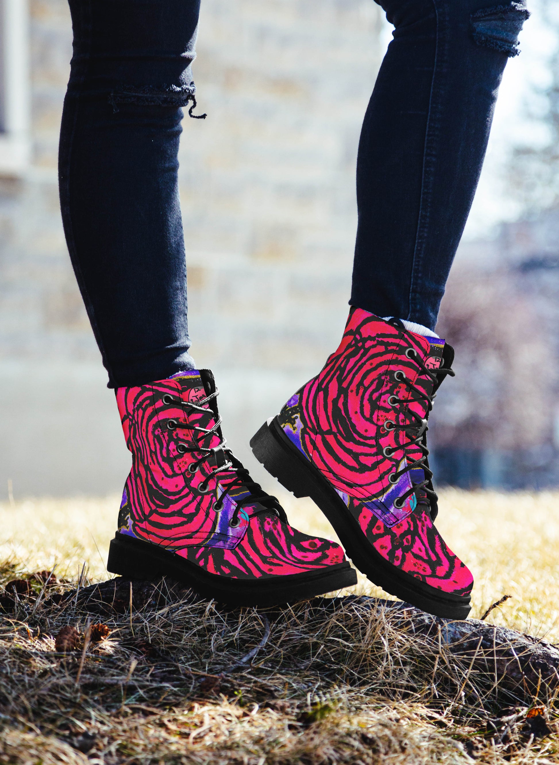 Cotton Candy Rose Boots - Jumper Maybach