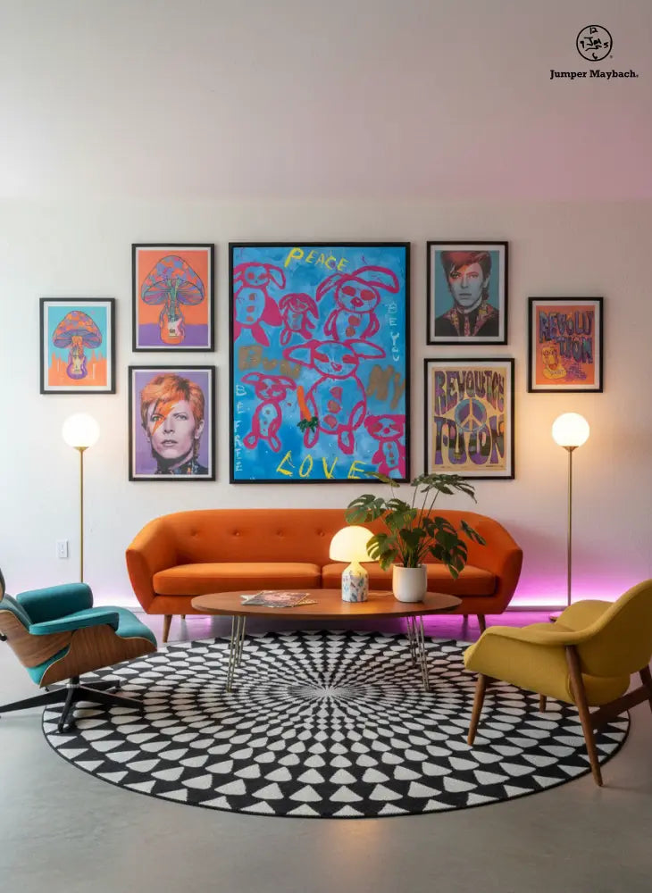 Bunny Love - Original Painting - Jumper Maybach