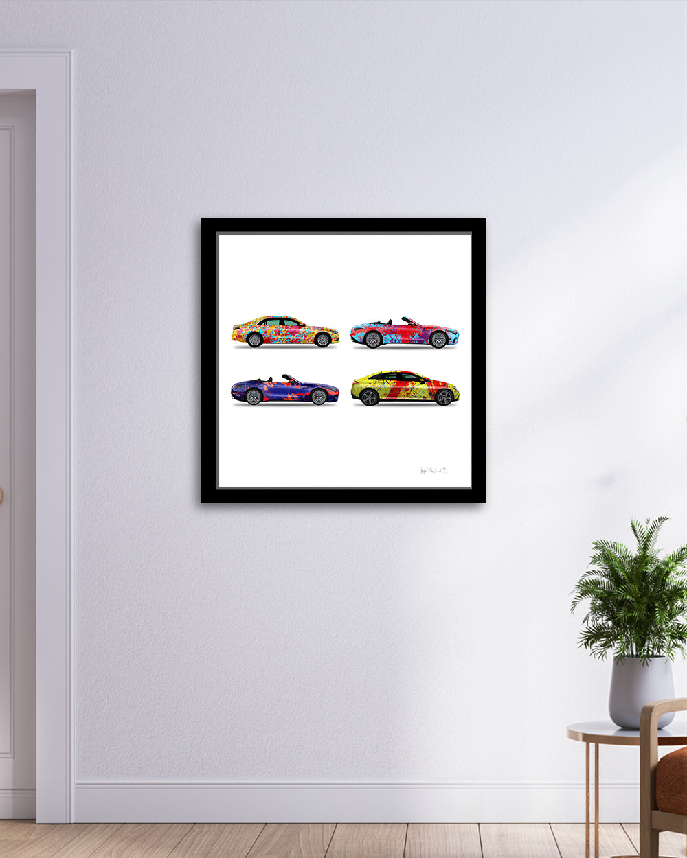 4 - Four Cars by Jumper Maybach® (Print on Paper)