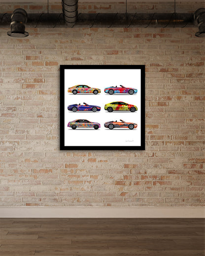 6 - Six Cars by Jumper Maybach® (Print on Paper)