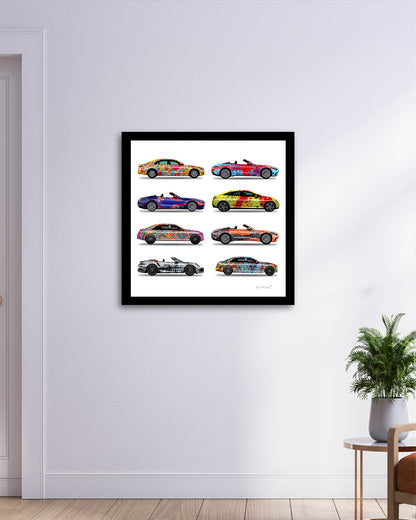 8 - Eight Cars by Jumper Maybach® (Print on Paper)