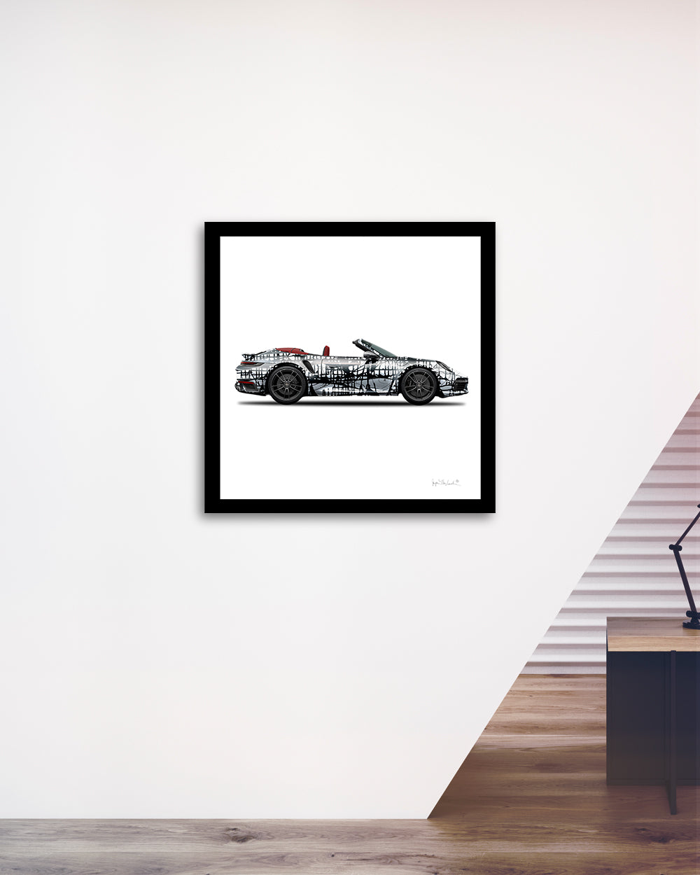 1 - Dark Matrix Car by Jumper Maybach® (Print on Paper)