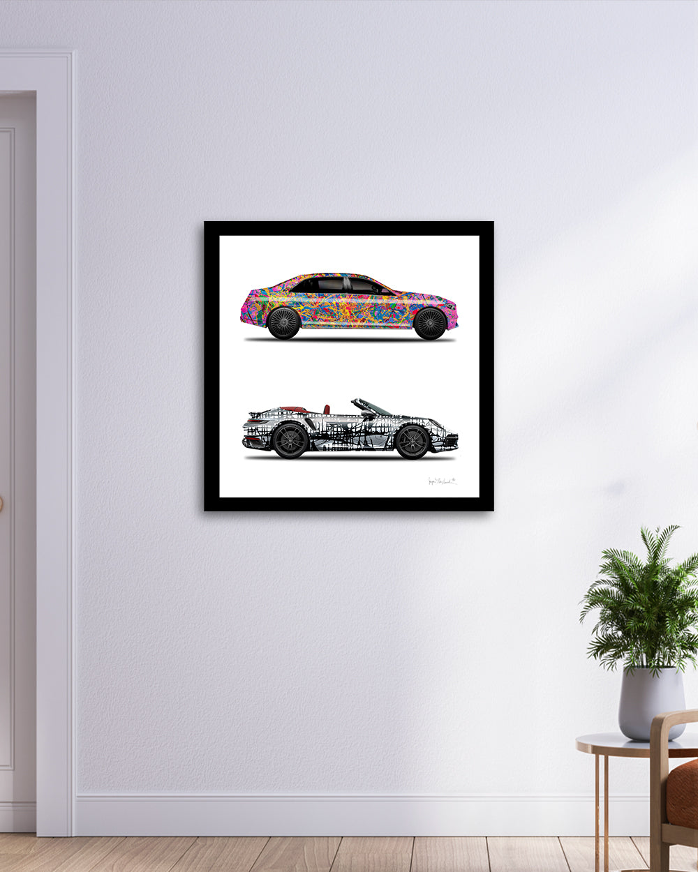 2 - Quantum Dream & Dark Matrix Cars by Jumper Maybach® (Print on Paper)