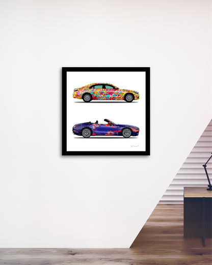 2 - World Jumper & New Galaxy Cars by Jumper Maybach® (Print on Paper)