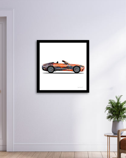 1 - Orange Eclipse Car by Jumper Maybach® (Print on Paper)