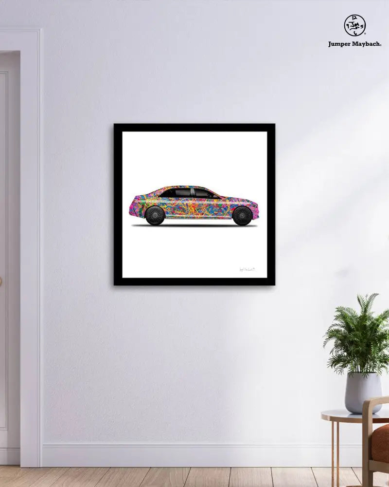 1 - Quantum Dream Car by Jumper Maybach® (Print on Canvas)