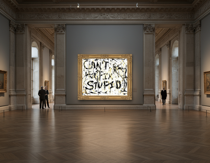 Can't Fix Stupid - Original Painting