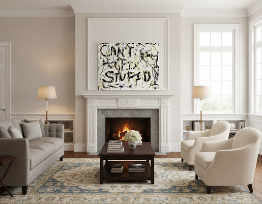 Can't Fix Stupid - Original Painting - Jumper Maybach