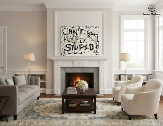 Can't Fix Stupid - Original Painting - Jumper Maybach